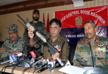 Jammu & Kashmir: M4 carbine is difficult to handle, it’s recovery should not be a worry, IGP Khan