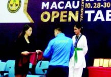 13-yr-old Lolab girl wins gold medal in Macau Open Taekwondo Championship in China