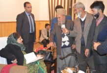 CM’s public outreach: Mehbooba takes her grievances redressal camp to Ganderbal, listens to people’s demands