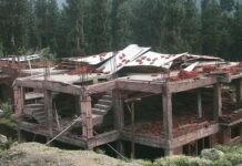 Off tourists, Pahalgam’s Moovera witnesses construction boom?
