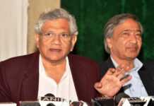 Modi govt tackles Kashmir through military means only: Yechury