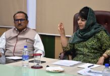 Mehbooba seeks proper rehabilitation of street vendors, creating more green spaces