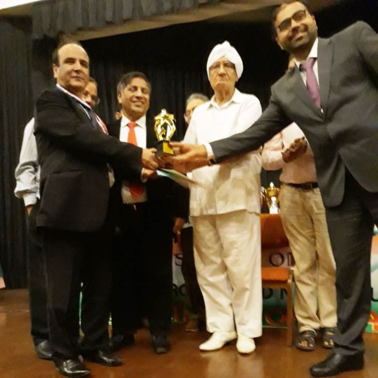 Dr. Tabish felicitated with Dr. APJ Abul Kalam Award 2