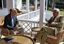 Governor, Dineshwar Sharma reviews Kashmir situation