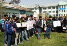 KU students protest, seek whereabouts of missing batch-mate