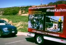 Los Angeles Kashmiri community organizes car rally to highlight HR violations