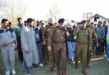 Wreath laying ceremony held at Pulwama for slain SPO