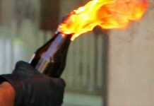 Petrol Bomb Hurled At Police Party In North Kashmir