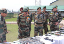 Army commander compliments troops for killing 13 militants in south Kashmir gunfights