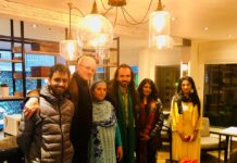 Parveena Ahnager speaking at University of Warwick, UK