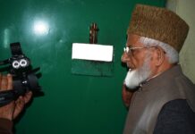 Where is the political space, Geelani asks