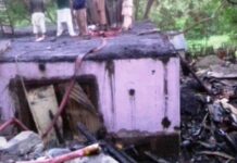 Fire damages residential house in Uri village