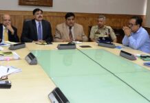 Advisors, Chief Secretary, DGP Interact With District Civil, Police Administration