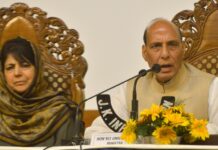 Centre indecisive on ceasefire, post Eid: Rajnath Singh