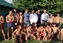 Tourism dept organizes 200 mtr freestyle swimming competition at Nigeen