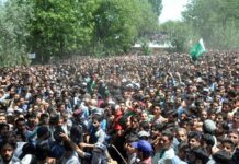 Slain militants laid to rest amid pro-freedom slogans in Shopian