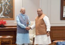 Governor Satya Pal Malik meets president, PM in Delhi
