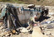 Two BSF men among three killed in Banihal road accident