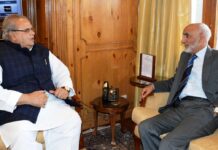 Chairman J&K SHRC calls on Governor