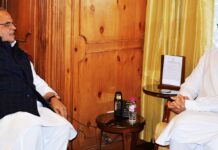 Omar Abdullah meets Governor