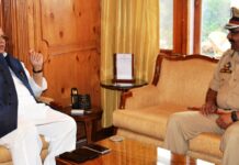 DGP Dilbagh Singh meets Governor