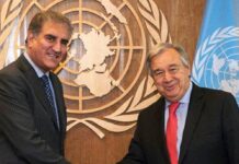 Kashmir needs a peaceful solution: Pak FM to UN secretary general