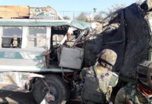 Five army men, civilian injured in road accident