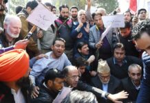Kulgam Killings: Police foil NC’s Raj Bhavan march, several detained