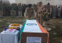 Wreath laying event for slain Policeman held at DPL Sopore