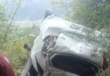 One injured as car falls into gorge in north Kashmir