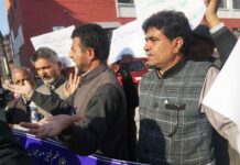 JK civil society protests against Kulgam killings in Srinagar