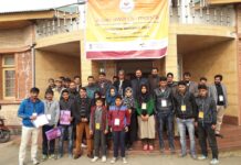 Two day workshop for INSPIRE- Manak awardees of JK kicks off at KU