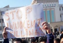 PDP protests inside Civil Secretariat demands an end to unabated civilian killings