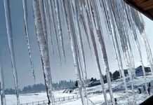 Cold Intensifies in Kashmir with Srinagar at -4.1°C, Dry Spell Expected