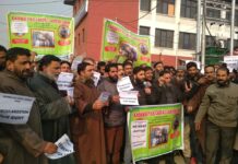 PHE workers protest to demand release of wages