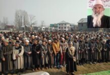 Mirwaiz condoles demise of Imam Jamia Masjid Pulwama