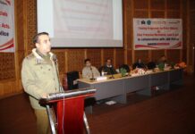 Orientation programme on Juvenile Justice held at PHQ Auditorium Srinagar