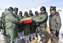 Northern army commander visits forward posts in Ladakh