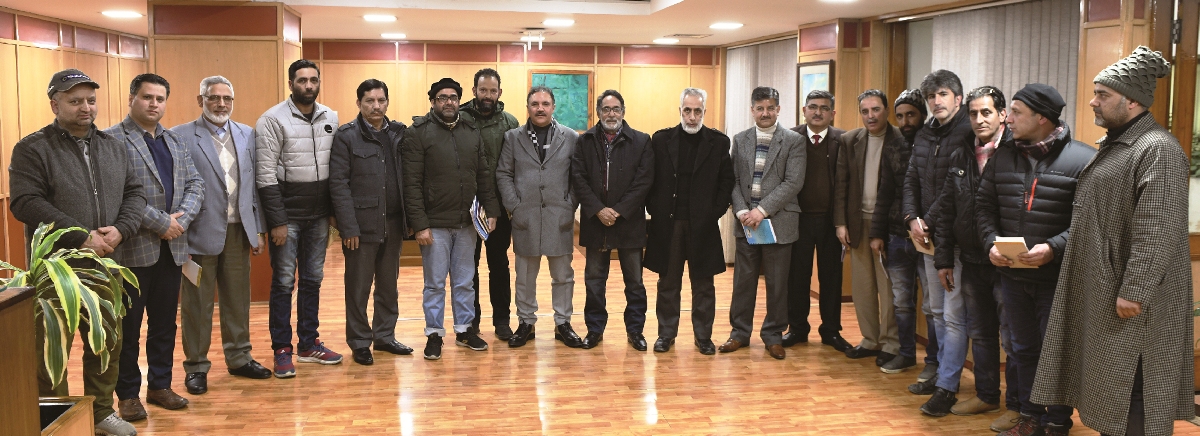 KTMF delegation meets Chairman J&K Bank