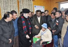 NHPC distributes aids and assistive devices to differently abled