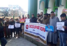 Hurriyat (g) protests in Srinagar, Budgam against PSA on Yasin Malik, Jama’at ban