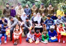 DIG CKR held interaction programme with specially-abled children at Barzulla