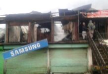 Five shops damaged in Uri fire