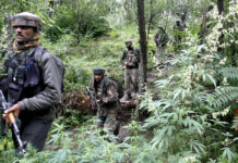 Army searching for militant hideouts somewhere in South Kashmir. Caveman in Folklore - Diary - Conflict - Issue 04 - Vol 10 - kashmir Life