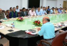 Governor reviews functioning of Government Departments