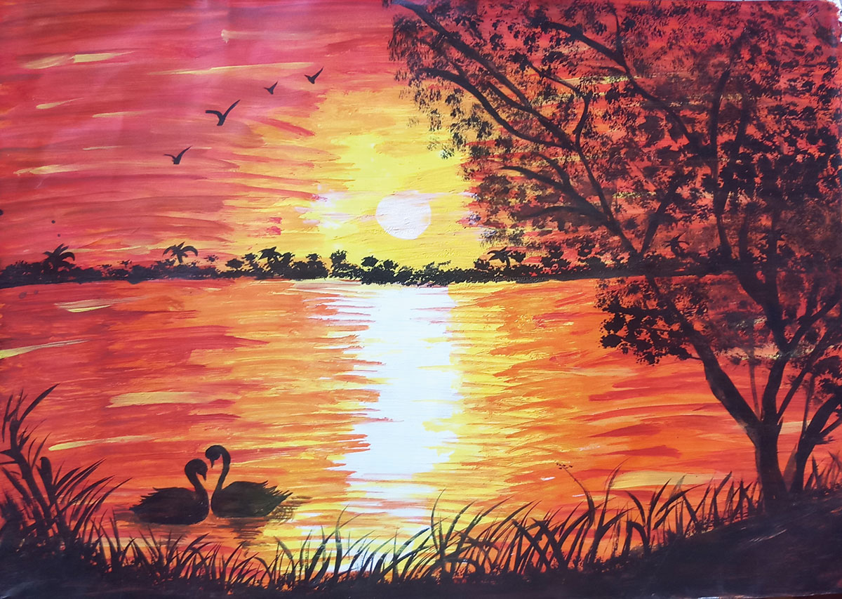 Artwork by Iflah Mushtaq - Young Life