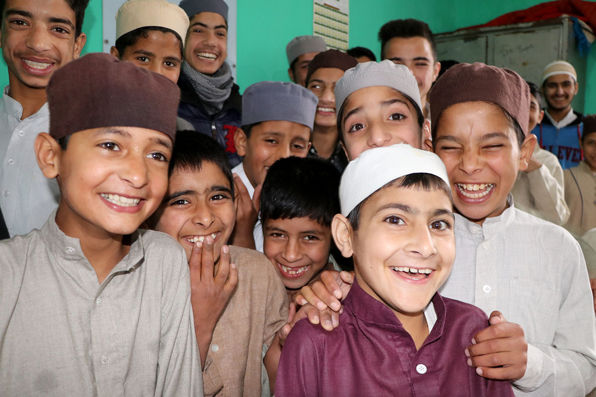 Kids at Darul Manan. KL Image: Bilal Bahadur