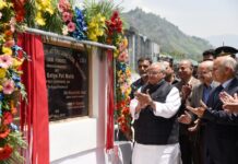 Governor Malik inaugurates traffic grade separator at TRC Srinagar