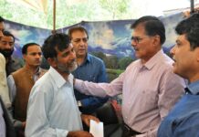 Advisor Kumar visits Pattan, condoles with deceased cricketer’s family