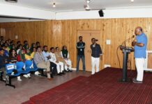 Dr Khurshid Guru delivers lecture at DPS Srinagar
